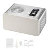 Automatic Ice Cream Maker with Built-in Compressor, 2 Quart No Pre-freezing Gelato Maker, Electric Sorbet-Maker