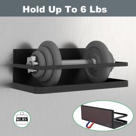 2 Pack Magnetic Spice Rack, Easy to Install on The Side of Refrigerator/Space Saving Kitchen Organization Shelf Organizer for Cabinet