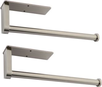 Paper Towel Holders,Paper Towels Rolls - for Kitchen,Paper Towels Bulk- Self-Adhesive Under Cabinet,Both Available in Adhesive and Screws