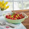 Painted Meadow Ceramic Serving Bowl
