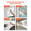 50 Pack White Microfiber Cleaning Cloth, 12 x 12 in Premium Microfiber Towels, Lint-Free and Scratch-Free, Absorbent Cleaning Rags for Car, Household