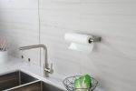 Paper Towel Holders,Paper Towels Rolls - for Kitchen,Paper Towels Bulk- Self-Adhesive Under Cabinet,Both Available in Adhesive and Screws