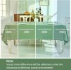 Textured Linen Table Cloth for Rectangle Table - Sage Green Tablecloths Rectangular Waterproof Wrinkle Free Wipeable Dining Cover for Spring Wedding B