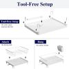 Dish Drying Rack for Kitchen Counter, Stainless Steel Sink Organization and Storage Essentials with Cutlery Holder, Home and Appartment Decor